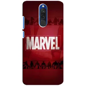 Чехол МАРВЕЛ для Редми 8 (AlphaPrint) (MARVEL)