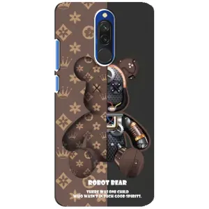 Круті Чохли Луі Віттон для Xiaomi Redmi 8 (AlphaPrint) (Ведмідь Луі Вітон)