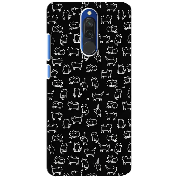 Чехол с принтом «Меленькие котики» для Xiaomi Redmi 8