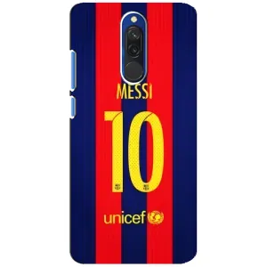 Чехлы Месси для Xiaomi Redmi 8 (AlphaPrint) (Messi Barca 10)