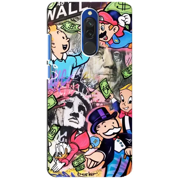 Чехол с принтом «Monopoly man» для Xiaomi Redmi 8