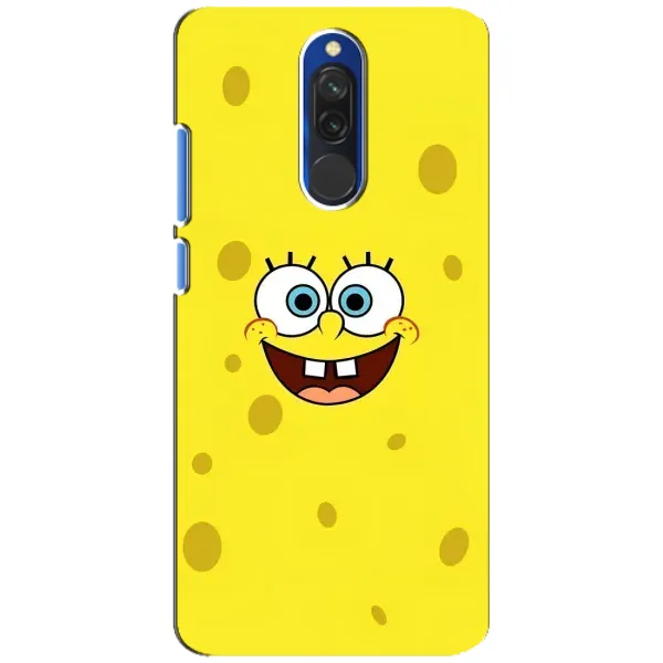 Чохол з принтом «Мордашка Спанч Боба» для Xiaomi Redmi 8
