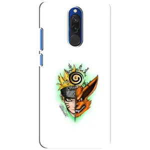Naruto Anime Чехлы для Редми 8 (AlphaPrint) (Наруто Курама)