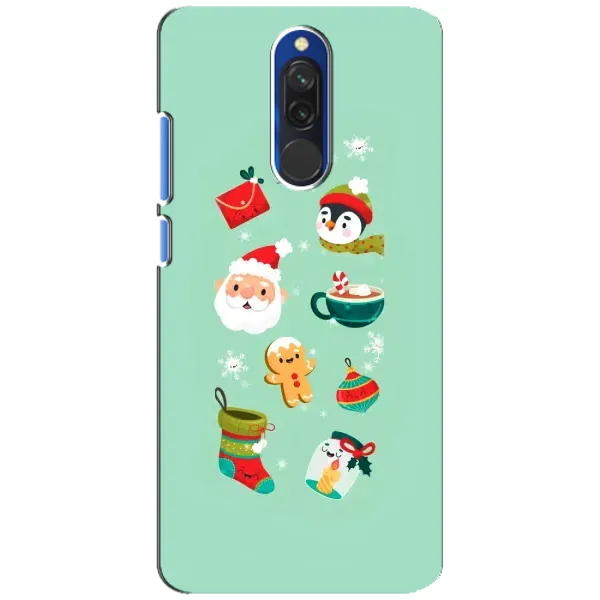 Чехол с принтом «Настроение НГ» для Xiaomi Redmi 8