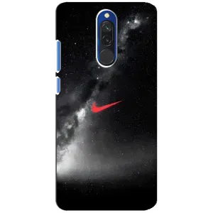 Чехол для Xiaomi Redmi 8 - с принтом Найк (AlphaPrint) (Найк красный)