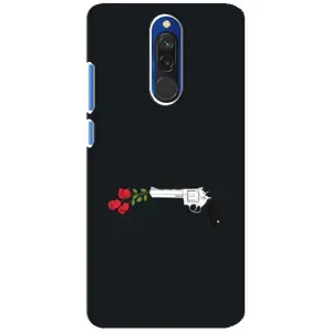 Чехлы (ART) Цветы на Xiaomi Redmi 8 (VPrint) (Неочікувані квіти)