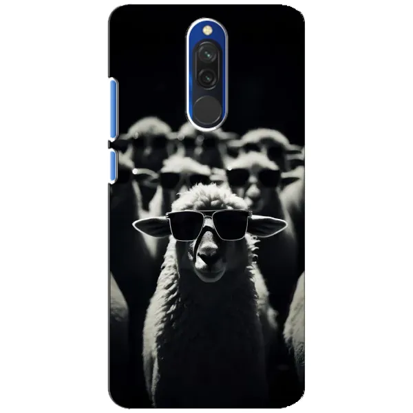 Чехол с принтом «Овечка в очках» для Xiaomi Redmi 8