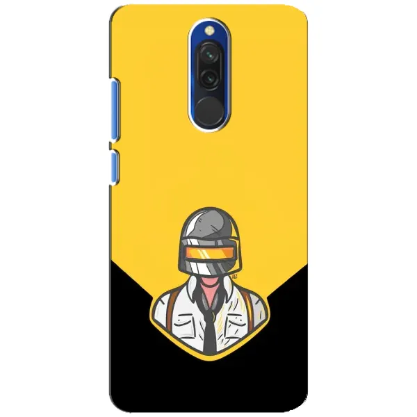 Чехол с принтом «Пабг в шлеме» для Xiaomi Redmi 8