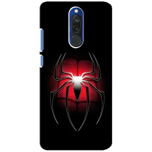 Чехол с человеком пауком для Xiaomi Redmi 8 - (AlphaPrint) (Паук марвел)