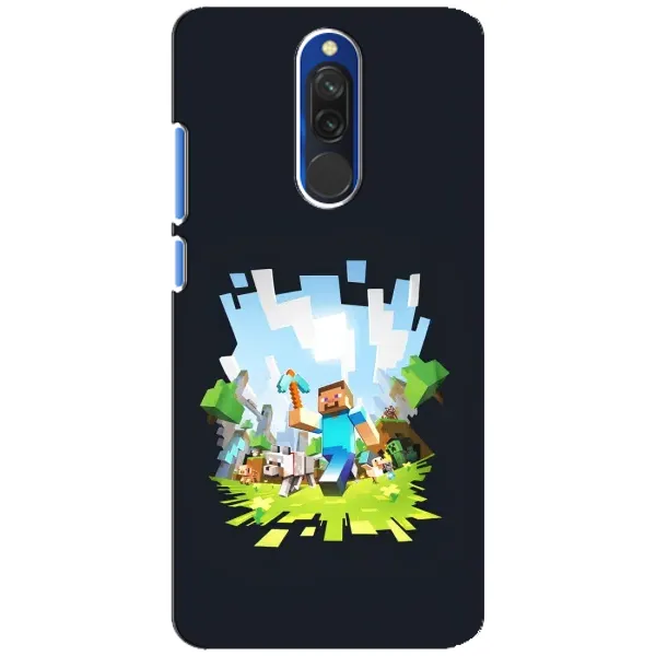 Чехол с принтом «персонажи Minecraft» для Xiaomi Redmi 8