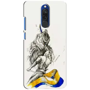 Чехлы Доброго вечора, ми за України для Редми 8 (AlphaPrint) (Победа)
