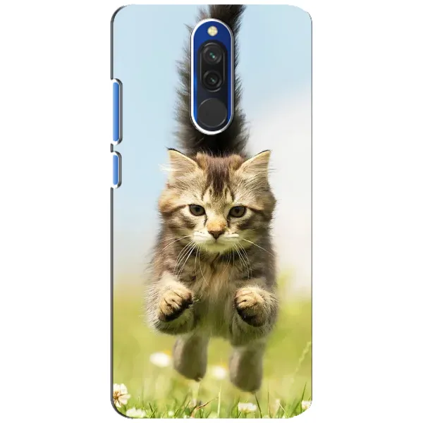 Чохол з принтом «Прижок кота» для Xiaomi Redmi 8