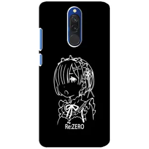Чехлы Персонажи Аниме Наруто для Xiaomi Redmi 8 (AlphaPrint) (Re: Zero)