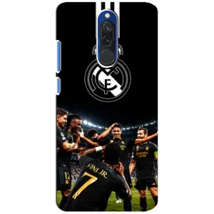 Чехол для Xiaomi Redmi 8 с принтом (ФК Реал Мадрид)