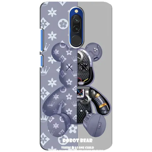 Чехол с принтом «Робот Мишка» для Xiaomi Redmi 8