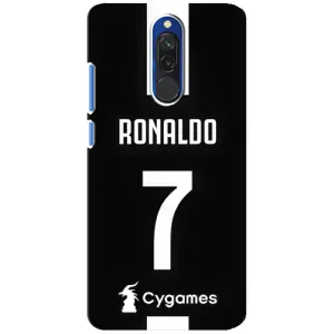Чехол Криштиану Роналду для Xiaomi Redmi 8 (AlphaPrint) (RONALDO 7)