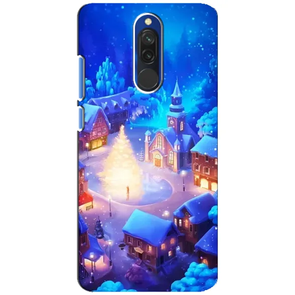 Чохол з принтом «Різдвяне місто» для Xiaomi Redmi 8 Чохол з принтом «Різдвяне місто» для Xiaomi Redmi 8