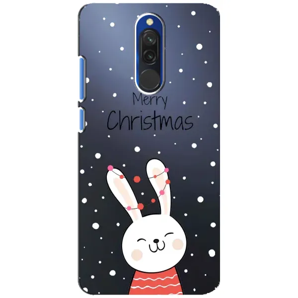 Чохол з принтом «Різдвяний заєць» для Xiaomi Redmi 8