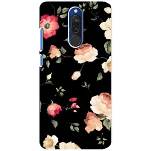 Чохли з квітами для Xiaomi Redmi 8 (VPrint) (Трояндочки)