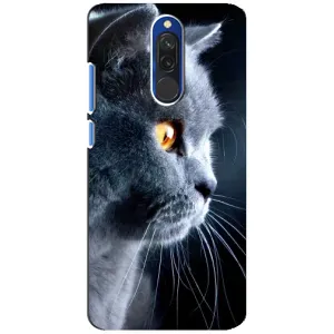Чехлы с Котиками для Xiaomi Redmi 8 (VPrint) (Серый Кот)