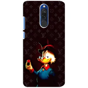 Чехлы для Xiaomi Redmi 8 - Скрудж МакДак Louis Vuitton (PREMIUMPrint) (Скрудж с бриллиантом)