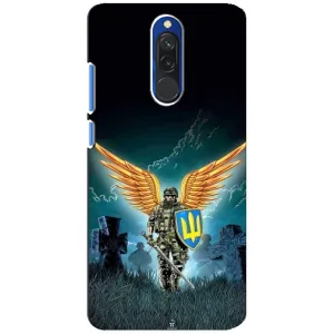 Чехлы с картинкой ЗСУ для Xiaomi Redmi 8 (AlphaPrint) (Солдат ЗСУ)