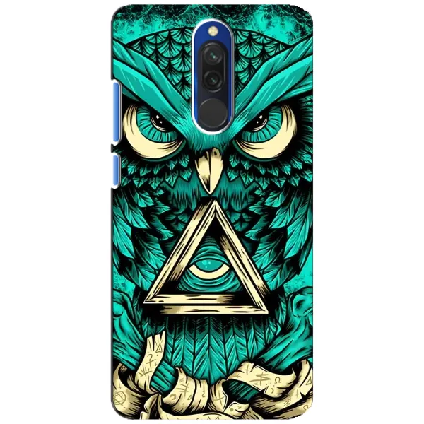 Чехол с принтом «Сова с глазом» для Xiaomi Redmi 8