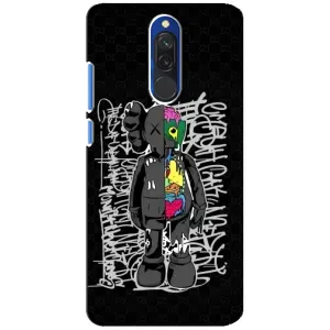 Чехлы для Xiaomi Redmi 8 - Bearbrick Louis Vuitton (PREMIUMPrint) (Стиль Bearbrick)