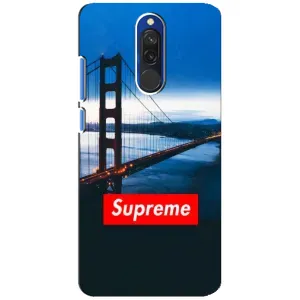 Чехол для Xiaomi Redmi 8 с картинкой Supreme (AlphaPrint) (Стиль Supreme)
