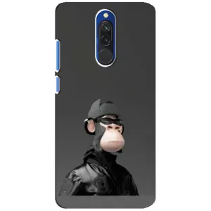 Чохли з Мавпами NFT для Xiaomi Redmi 8 (AlphaPrint) (стильна мавпа NFT)