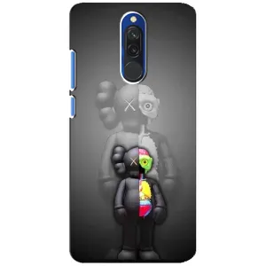 Чехлы для Xiaomi Redmi 8 - Bearbrick Louis Vuitton (PREMIUMPrint) (Тело Bearbrick)