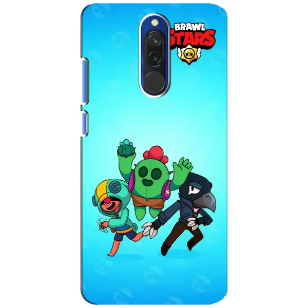 Чохол з принтом «Тріо героїв» для Xiaomi Redmi 8