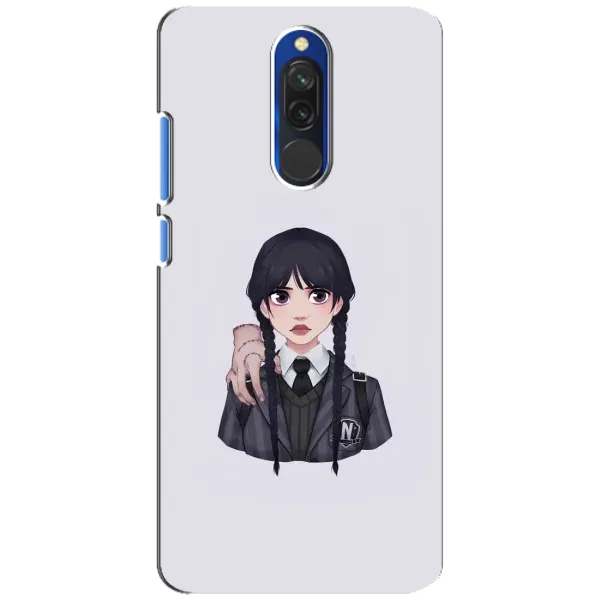 Чехол с принтом «Уэнздей и Вещь» для Xiaomi Redmi 8