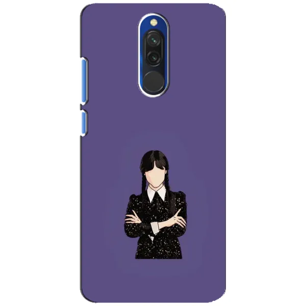 Чехол с принтом «Уэнздей в черном» для Xiaomi Redmi 8