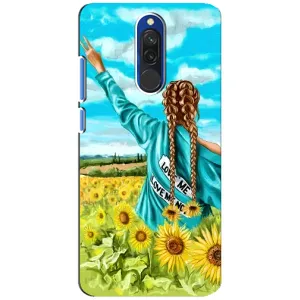 Чохол для Патріота України Xiaomi Redmi 8 - (AlphaPrint) (Україночка)