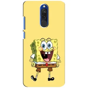 Чохол з принтом «Веселий Спанч Боб» для Xiaomi Redmi 8