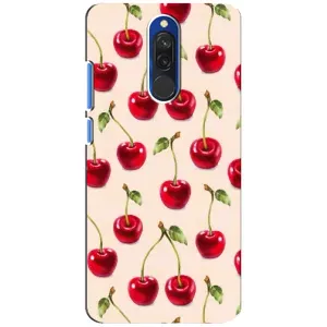 Чехлы с Фруктами для Xiaomi Redmi 8 (VPrint) (Вишня)