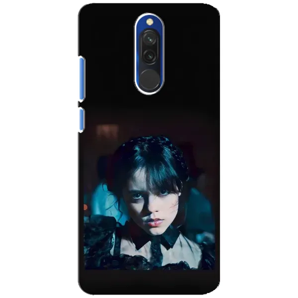 Чехол с принтом «взгляд Уэнздей» для Xiaomi Redmi 8