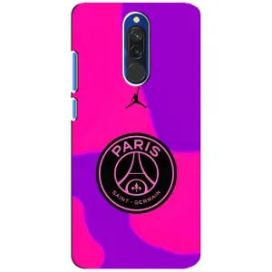 Чехлы PSG для Xiaomi Redmi 8 (AlphaPrint) (яркий ПСЖ)