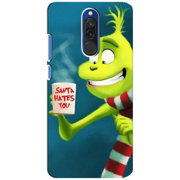 Чохол з принтом «Зелений Грінч» для Xiaomi Redmi 8 Чохол з принтом «Зелений Грінч» для Xiaomi Redmi 8