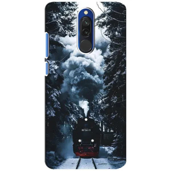 Чохол з принтом «Зимовий потяг» для Xiaomi Redmi 8 Чохол з принтом «Зимовий потяг» для Xiaomi Redmi 8