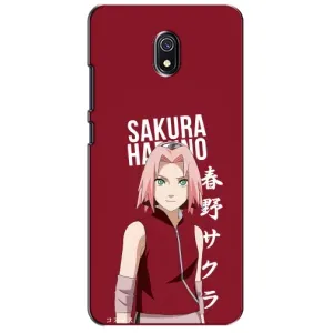 Чехлы Персонажи Аниме Наруто для Xiaomi Redmi 8A (AlphaPrint) (Аниме Сакура)