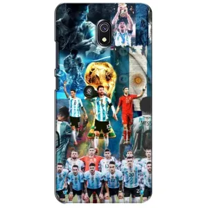 Чехлы Месси для Xiaomi Redmi 8A (AlphaPrint) (Аргентина Месси)