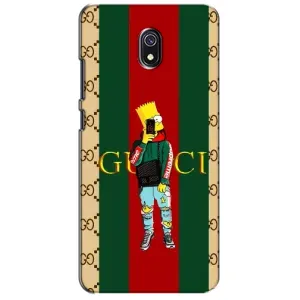 Брендновые Чехлы для Xiaomi Redmi 8A - (PREMIUMPrint) (Барт ГУЧЧИ)