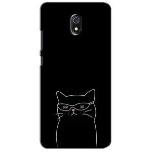 Чохол з малюнком кіт на Xiaomi Redmi 8A (Байдужий кіт)