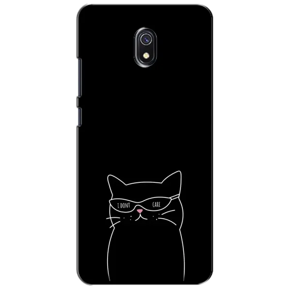 Чохол з принтом «Байдужий кіт» для Xiaomi Redmi 8A