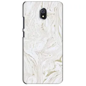 Мраморный чехол на Xiaomi Redmi 8A (VPrint) (Белый мрамор)