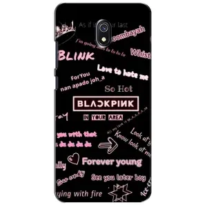 Чехол с музыкальной группой для Xiaomi Redmi 8A (BLACKPINK)