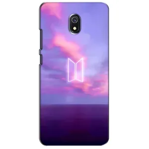Чехлы BTS для Xiaomi Redmi 8A (AlphaPrint) (BTS логотип)