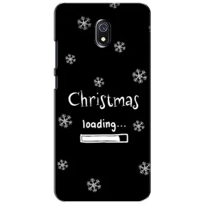 Рождественские, Праздничные Чехлы для Редми 8А (Christmas loading)